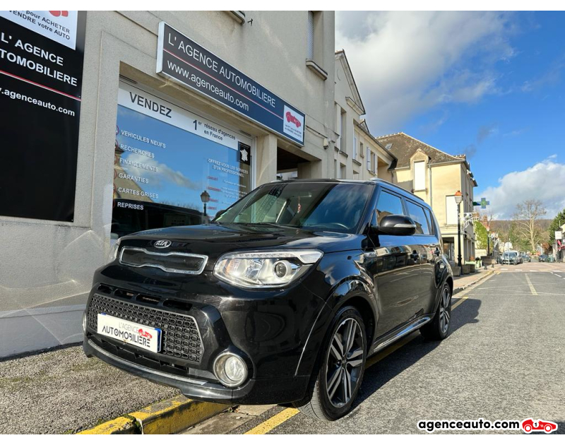 Achat voiture occasion, Auto occasion pas cher | Agence Auto Kia Soul 1.6 CDRDI 136 cv ACTIVE Noir Année 2016 Manuelle Diesel
